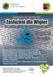 Spotkanie z cyklu Zasłużeni dla Wigier