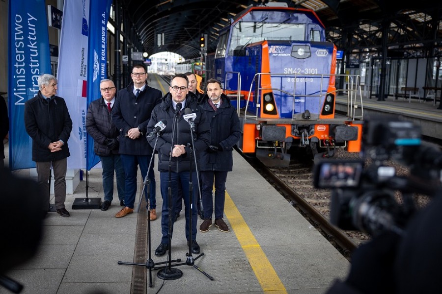 Przetarg na odcinek trasy Rail Baltica Białystok - Ełk. Za cztery lata pociąg pojedzie tu 200 km/h