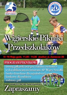 Piłkarski piknik przedszkolaków w Suwałkach