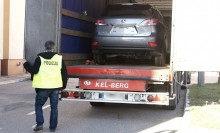 Lexus i toyota skradzione w Belgii, zatrzymane na Utracie