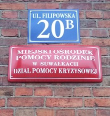 Studenci przyglądali się pracy Miejskiego Ośrodka Pomocy Rodzinie w Suwałkach