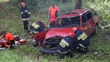 Wypadek w Gordejkach koło Olecka. Ranne 9-letnie dziecko