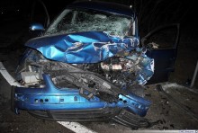 Kierowca ranny w wypadku w Augustowie